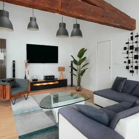 Apartmán Rousseau - Jacuzzi & Cinema Dans Bordeaux